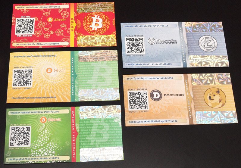 buy paper bitcoin wallet