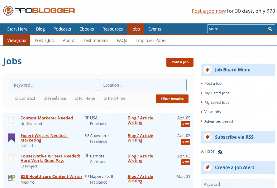 How to start a forum like ProBlogger Jobs