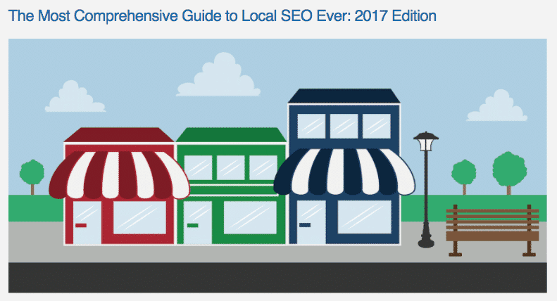 The Most Comprehensive Guide to Local SEO Ever- 2017 Edition