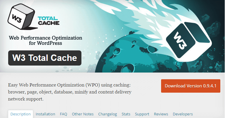 W3 Total Cache WordPress Plugin