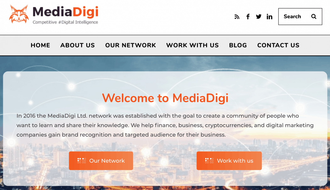 MediaDigi Network of Digital Brands