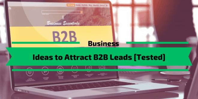 Ideas to Attract B2B Leads
