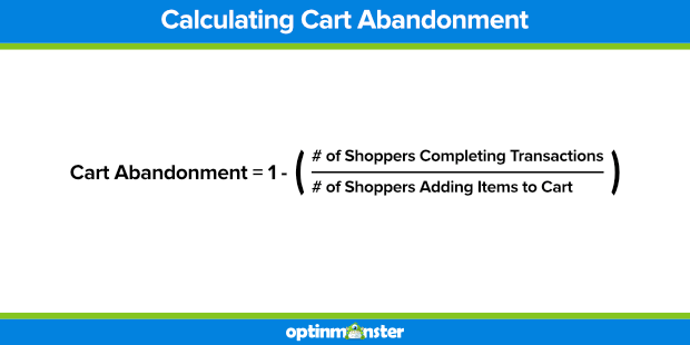 Hwo to calculate cart abandonment