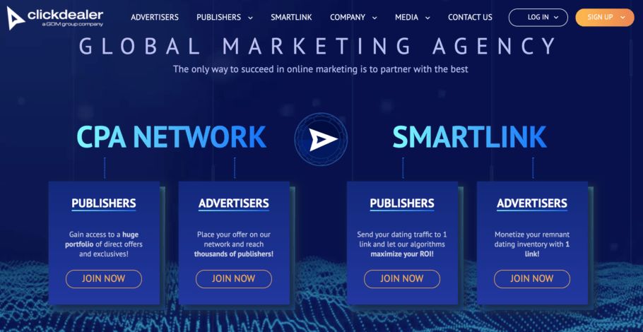 CPA Marketing Network - ClickDealer
