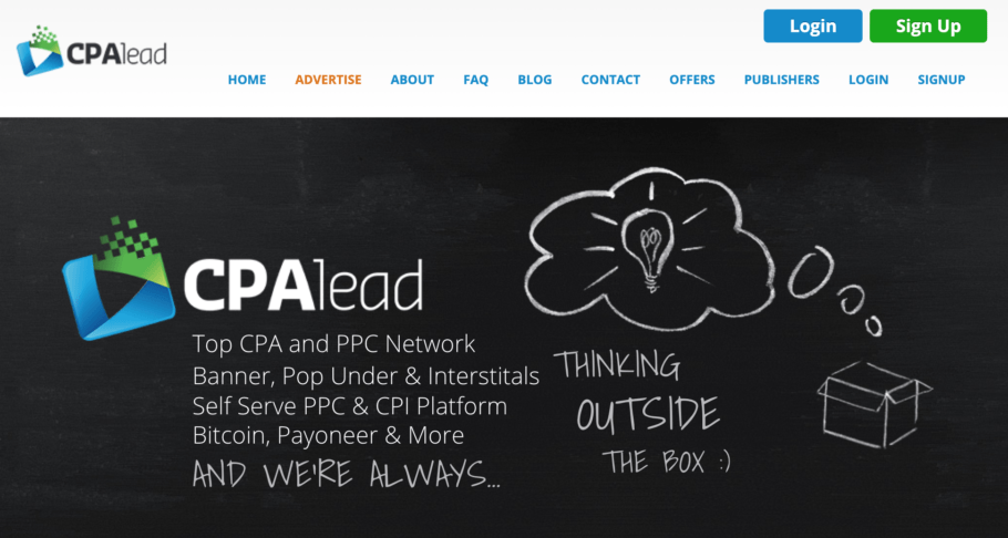 Join the CPAlead CPA Marketing Network