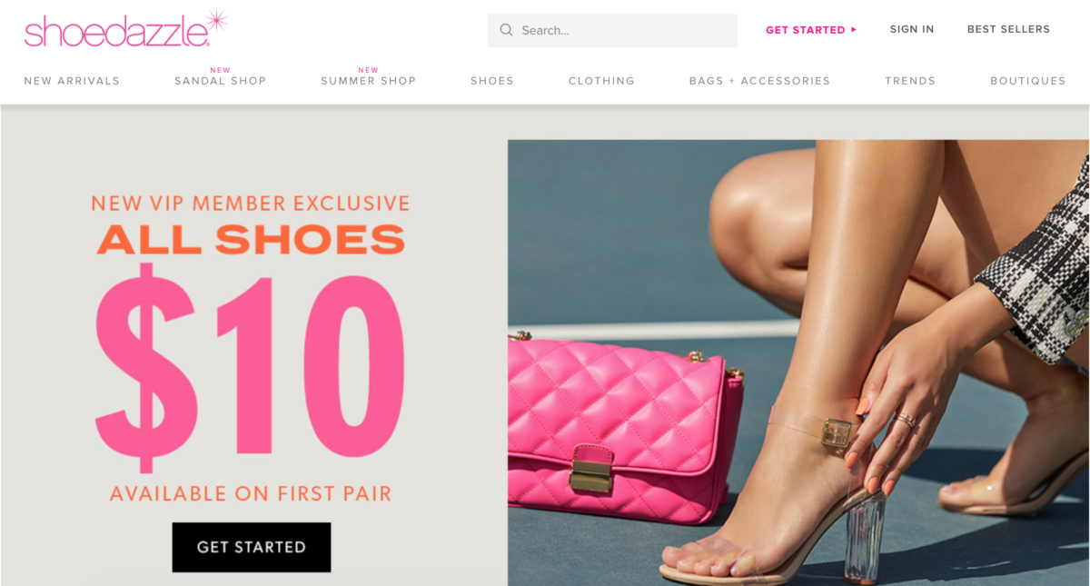 Shoedazzle Subscription eCommerce