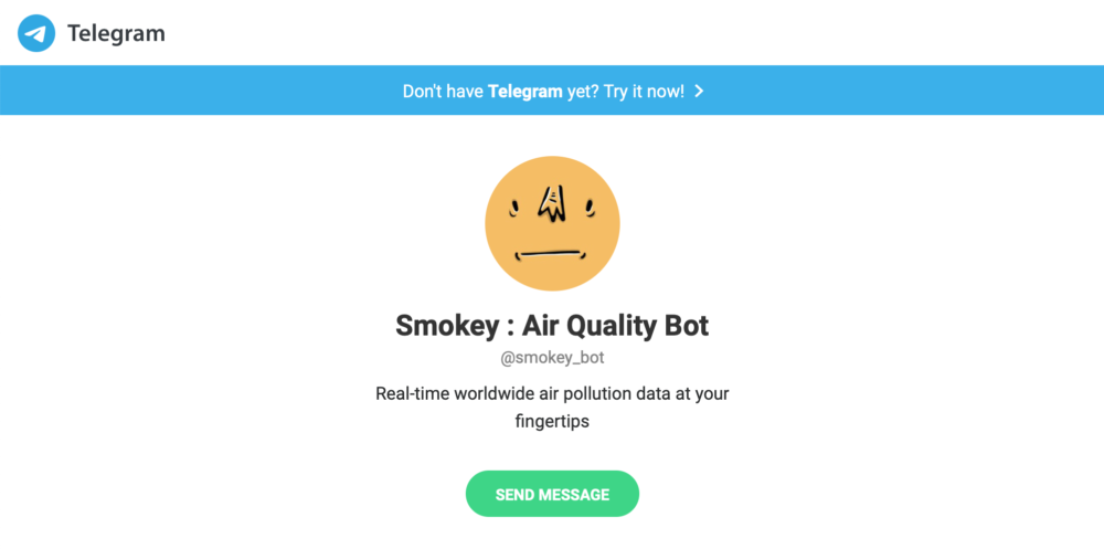 Telegram bots: Smokey