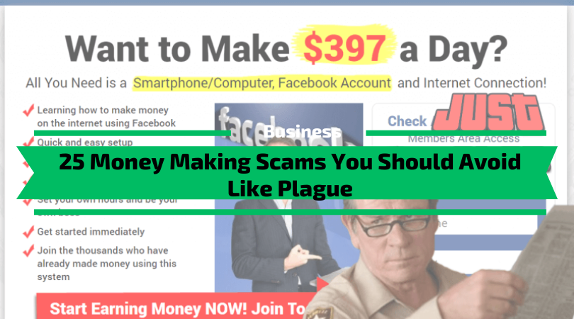 25 Money Making Scams You Should Avoid