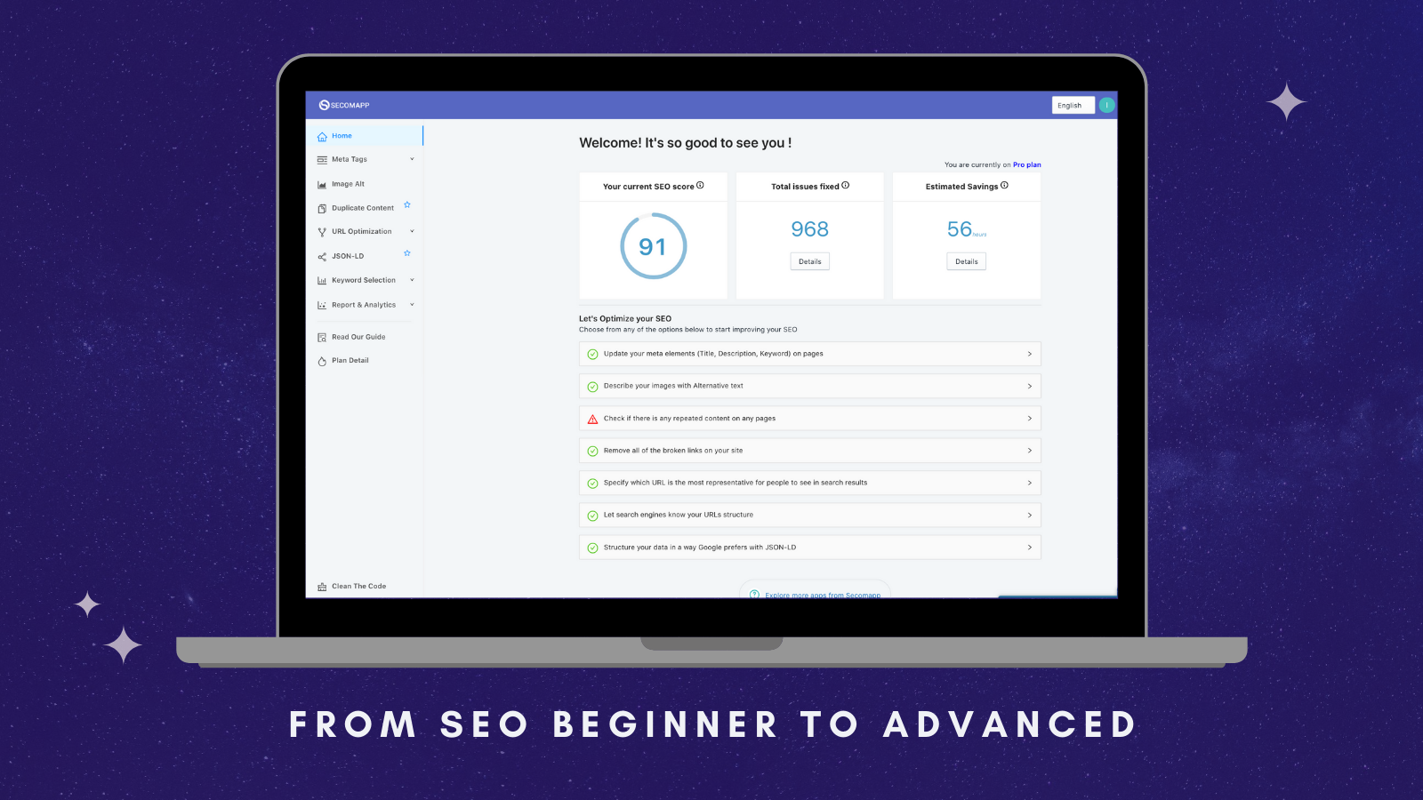 9. SEO Booster ‐ SEO Marketing by Secomapp