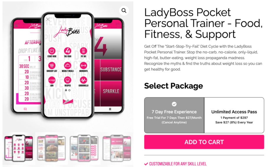 LadyBoss Paid Membership Program