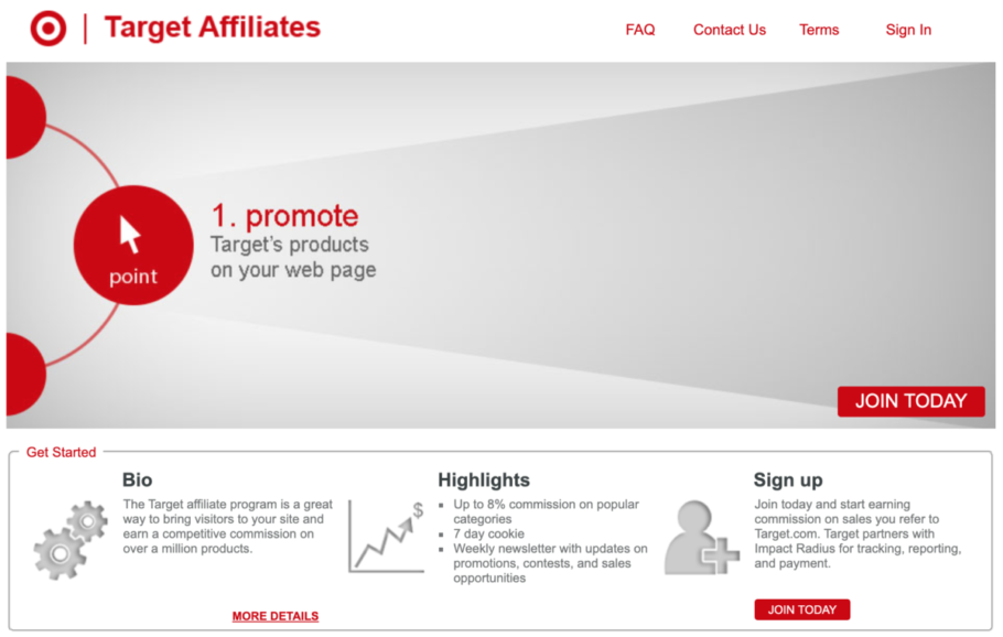 Target Affiliate Program