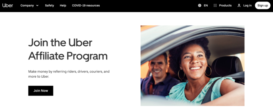 Uber Affiliate Program