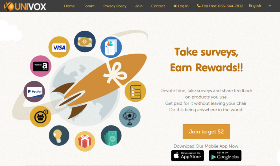 Best Paying Survey Websites - Univox