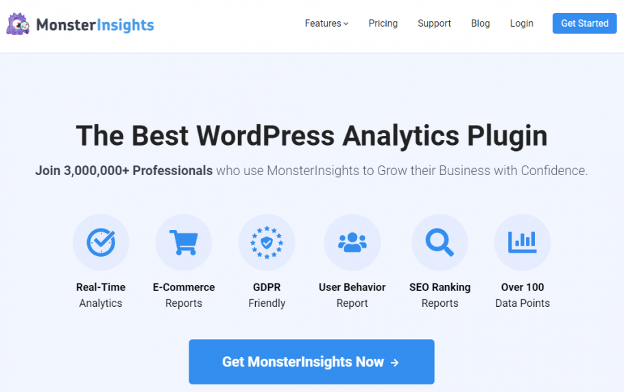 Monster Insights - Analytics Plugin for WordPress