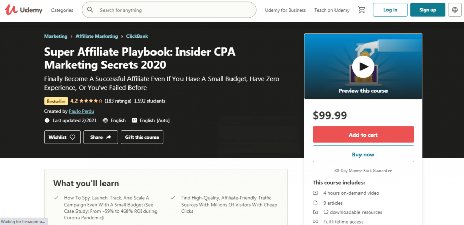 Super Affiliate Playbook - Insider CPA Marketing Secrets