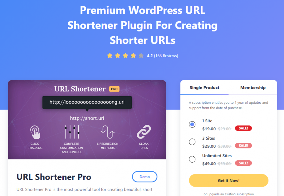 URL Shortner PRO - Affiliate Plugin for Wordpress