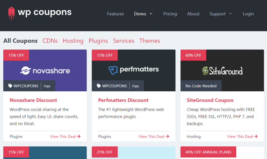 WP Coupons - Coupons Plugin for WordPress