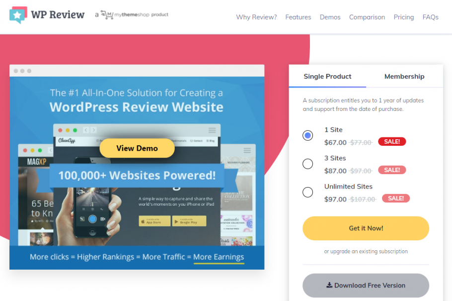 WP Review - Affiliate Plugin for Wordpress