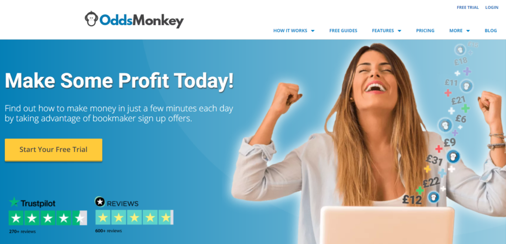 OddsMonkey - How to take advantage of bookmaker sign up offers