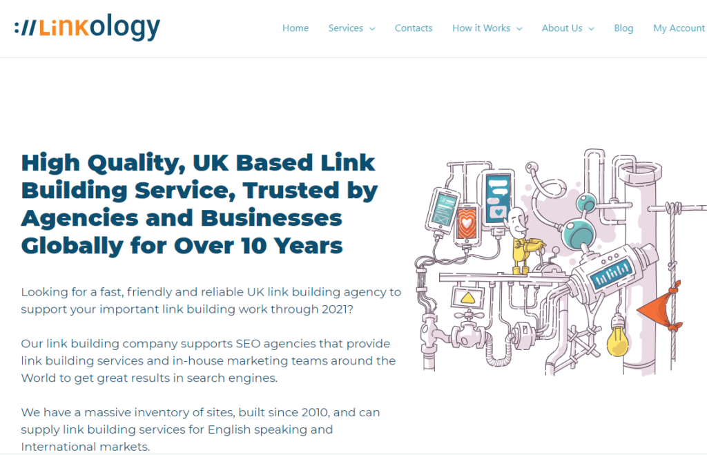 UKlinkology - Link Building Service