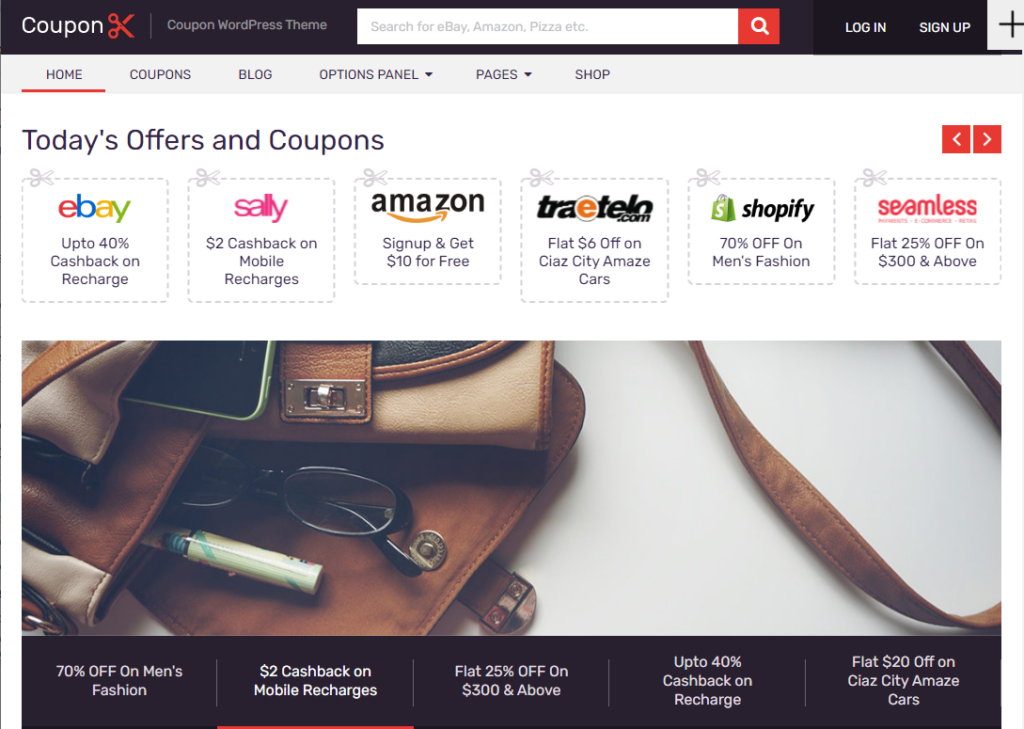 Coupon Theme for Affiliate Marketers