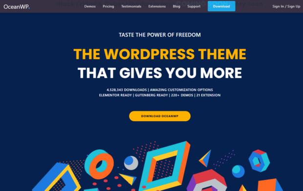 OceanWP - One of the best affiliate marketing theme