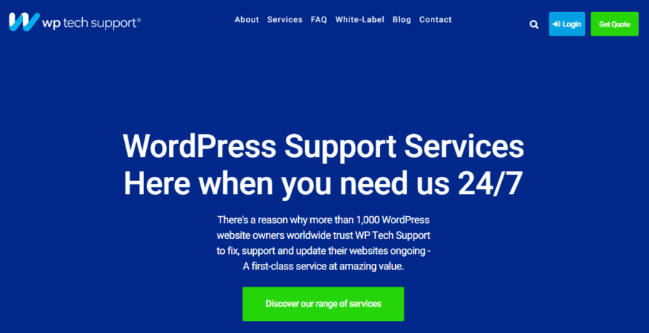 Wordpress Support Services of WP Tech Support
