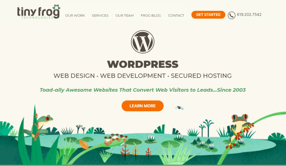 TinyFrog - WordPress Development Agency