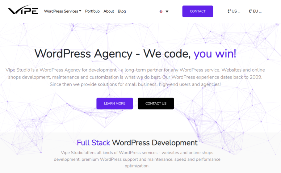 Vipe - WordPress Development Agency