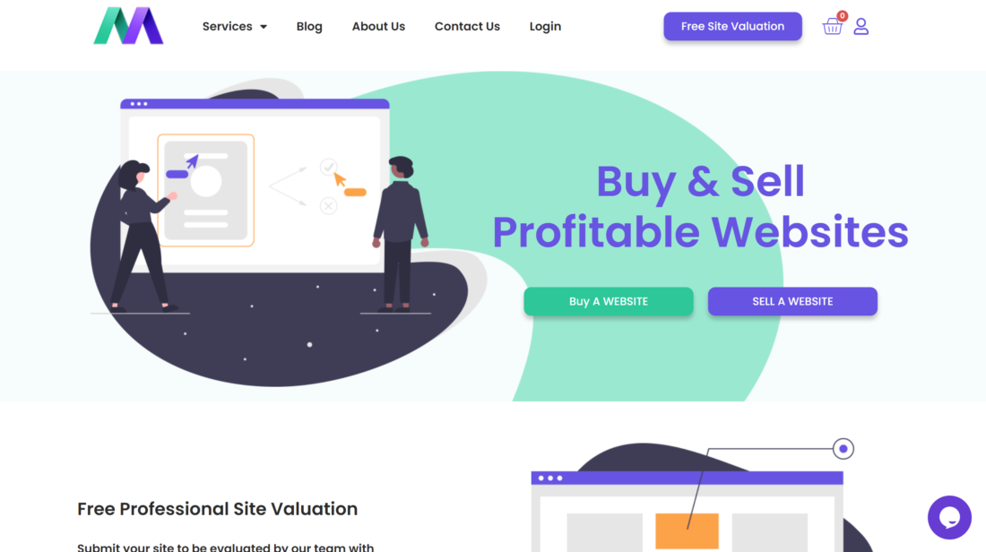 Best platforms to buy and sell a website - Motion Invest
