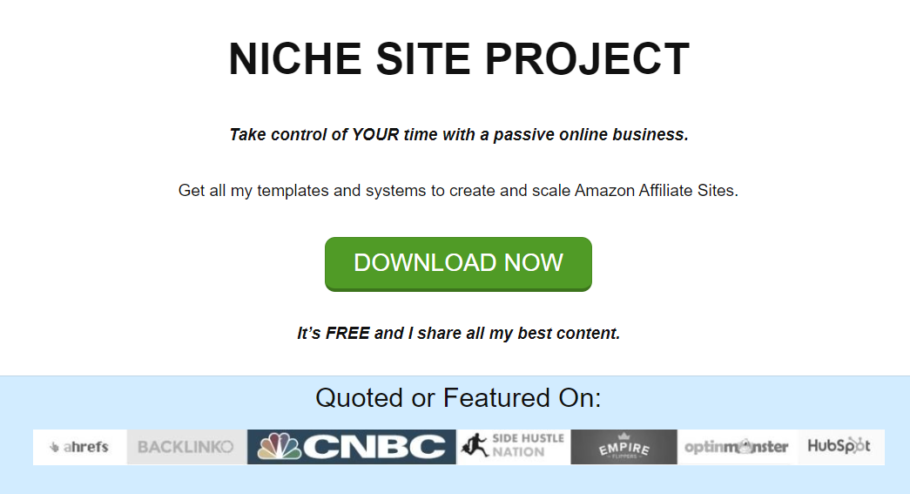 Niche Site Project - Affiliate Marketing Blog