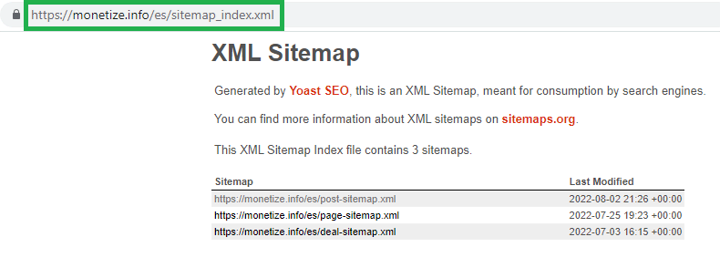 Linguise Sitemap Generator