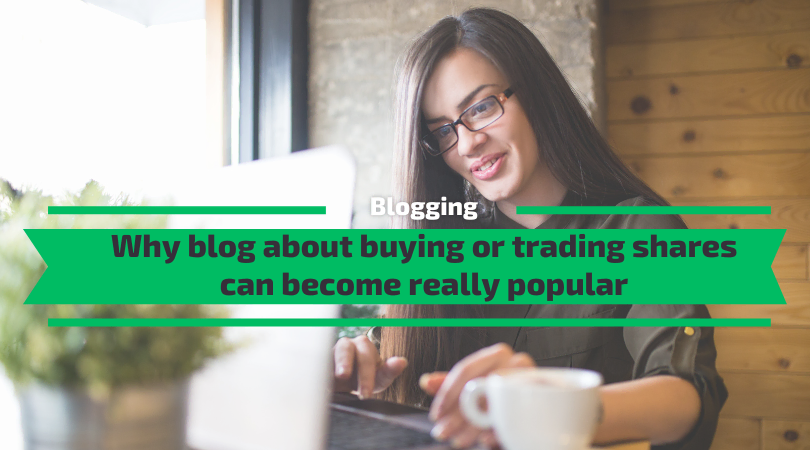 How to Blog about trading shares