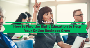 Right Education to Help Your Online Business Grow