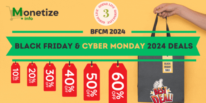 BlackFriday 2024 & CyberMonday 2024 Deals and Discounts