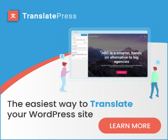 ➡️ Start translating your WordPress website fast & easy with TranslatePress