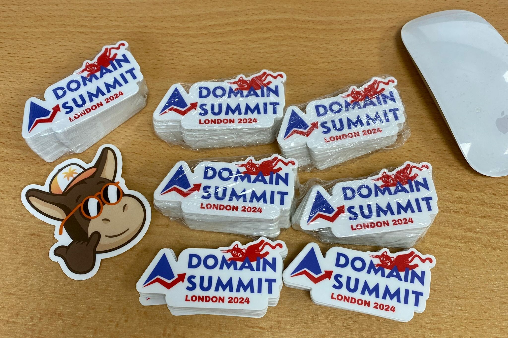 Stickers for the Domain Summit