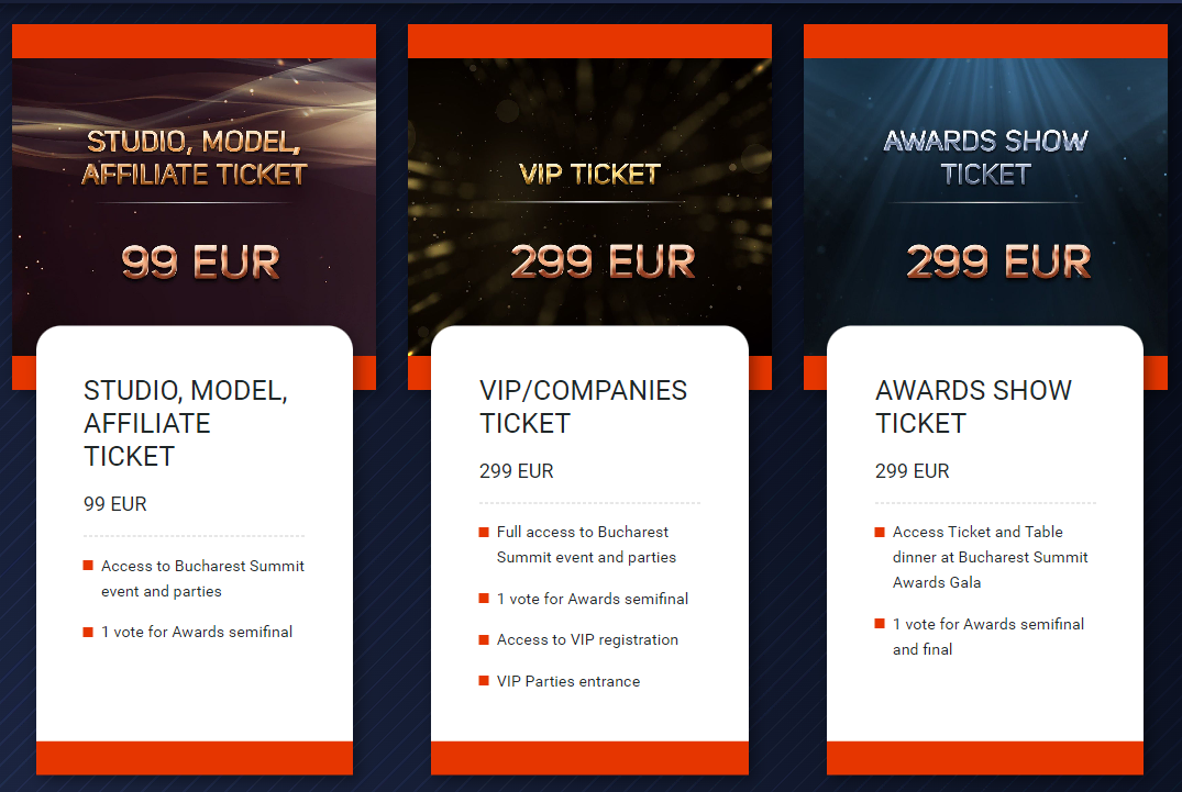 Tickets Pricing for Bucharest Summit