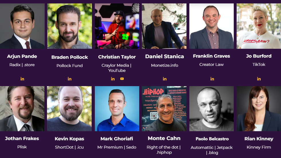 Some of the speakers at Digital Asset Congress 