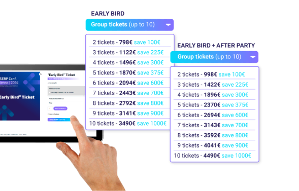Group tickets available at SERP Conf Vienna 2024