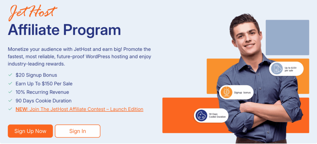 JetHost Affiliate Program