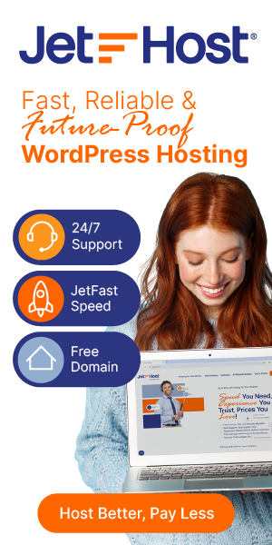 JetHost - Hosting for WordPress With Speed You Need